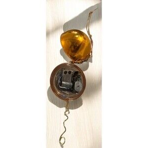 Mapsa Switzerland christmas ornament music box pull string  Jouets Voici Noël